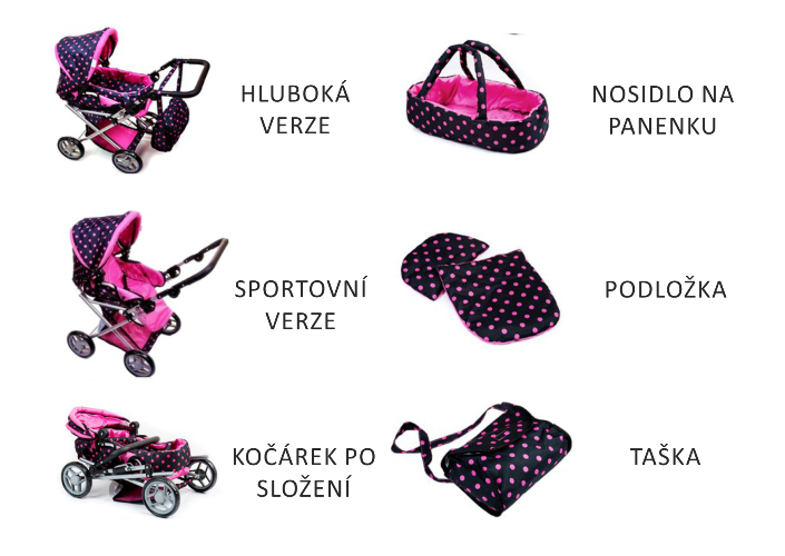 kočárek ilustrace